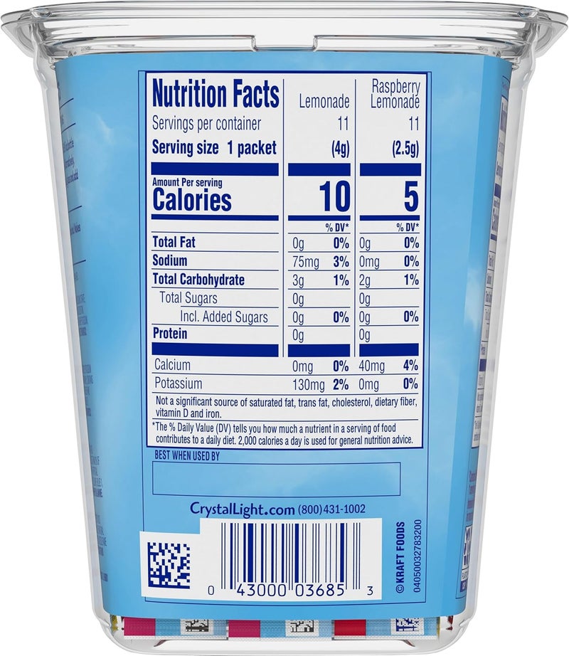 Crystal Light Variety Pack Drink Mix - 44 On The Go Packets - Image 2