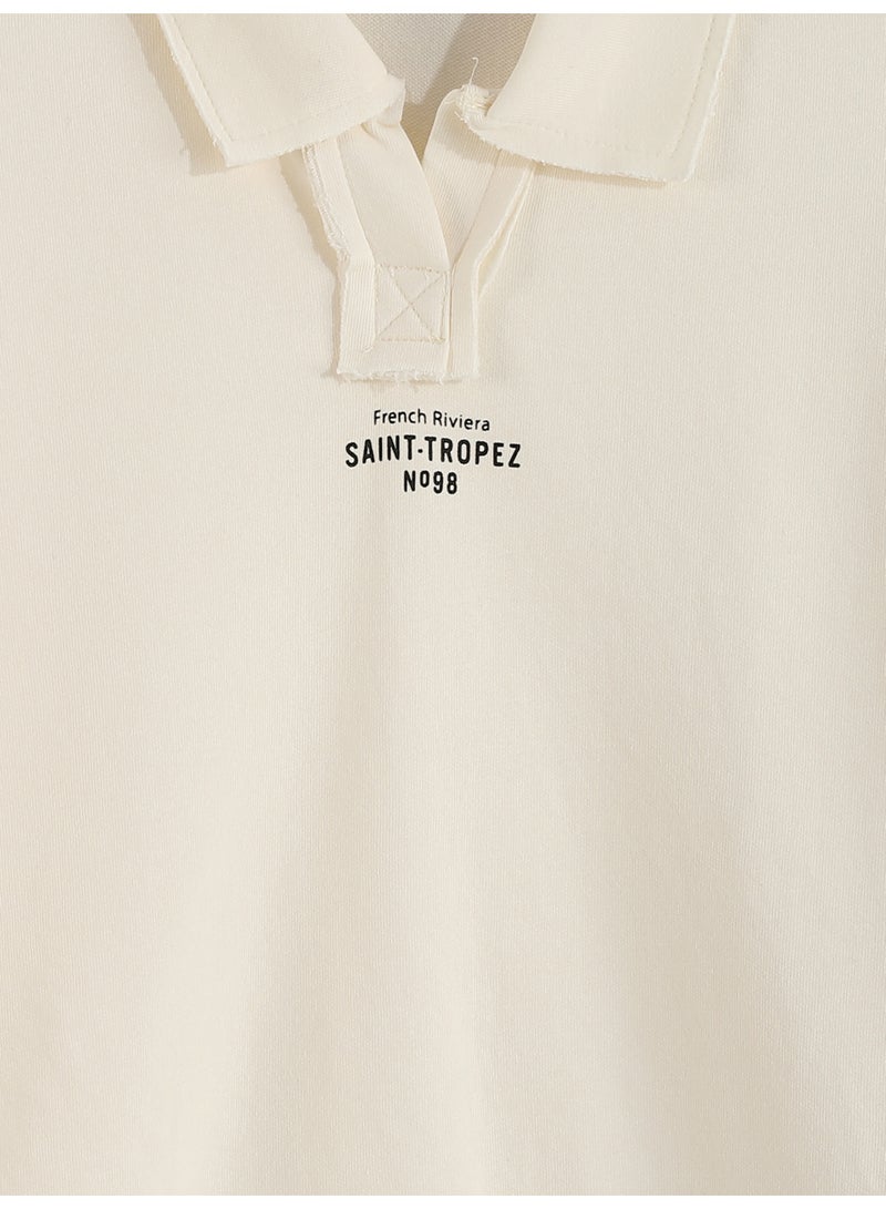 LC WAIKIKI Polo Neck Girls' Sweatshirt - Image 2