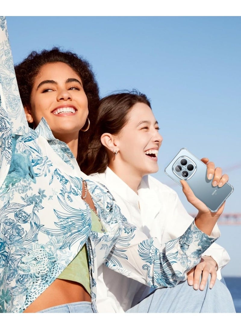 غطاء حماية كامل للكاميرا، مصنوع من مادة TPU الناعمة الشفافة، مع حواف سيليكونية معززة، وزوايا معززة، لهاتف Xiaomi Redmi Note 15 Pro 5G - Image 2