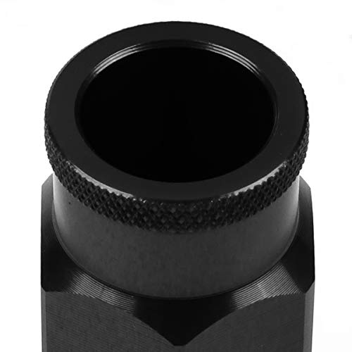 J2 Engineering 20 Pcs 7075 Aluminum Open End M12 x 1.5 Lug Nuts Set w/Socket Adapter, Black, Fit Conical Seat, LN-T7-004-15-BK - Image 5