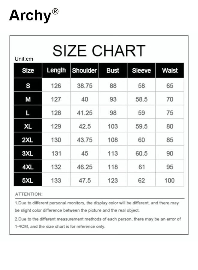 Archy Women Elegant Formal Long Sleeve Solid Color Belted Dress Casual Dress for Women - Image 5