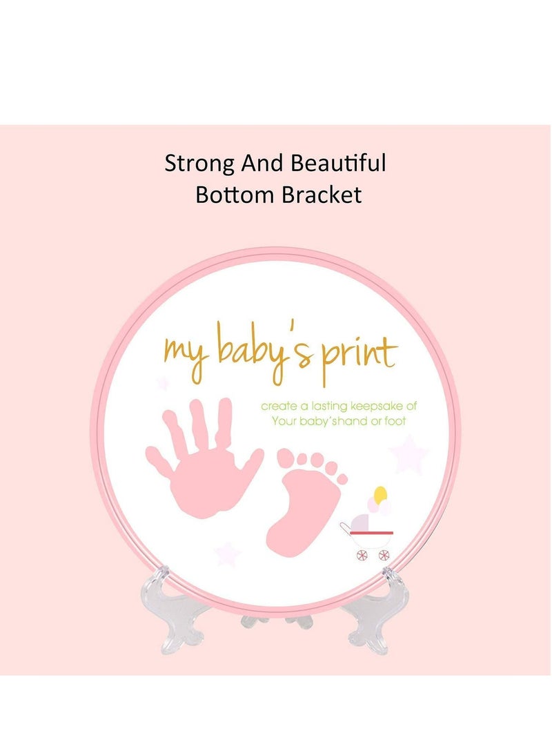 KASTWAVE Baby Handprint Footprint Keepsake Kit, Baby Prints Photo Frame for Newborn, Baby Nursery Memory Art Kit Frames, Baby Shower Picture Frames - Image 4