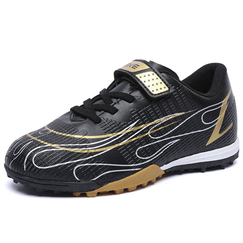 Factory Dropshipping Velcro Children'S Outdoor Sports Broken Nail Training Football Shoes - Image 1