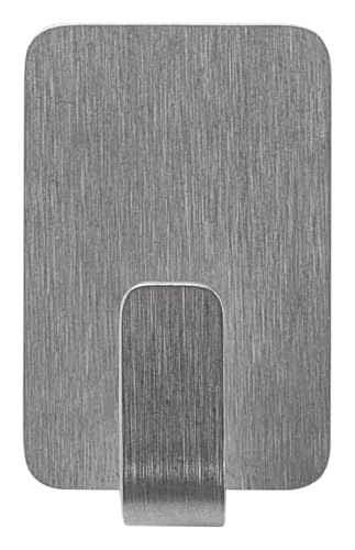 Command Small Stainless Steel Metal Hooks 8 Hooks, 10 Command Strips, Holds up to 0.5 lb, Removable Self Adhesive Hooks, Great for Wall Décor - Image 3