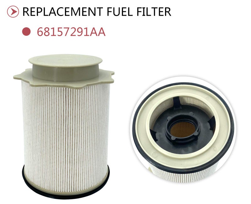 SKARUMMER 68157291AA & 68436631AA 6.7 Cummins Diesel Fuel Filter Water Separator Set Replacement for 2019 2020 2021 Dodge Ram 2500 3500 4500 5500 6.7L Turbo Cummins Diesel Engines - Image 2
