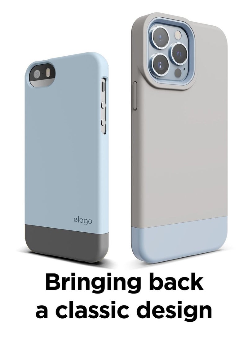 Glide for iPhone 13 Pro MAX Case Cover - Stone Light Blue