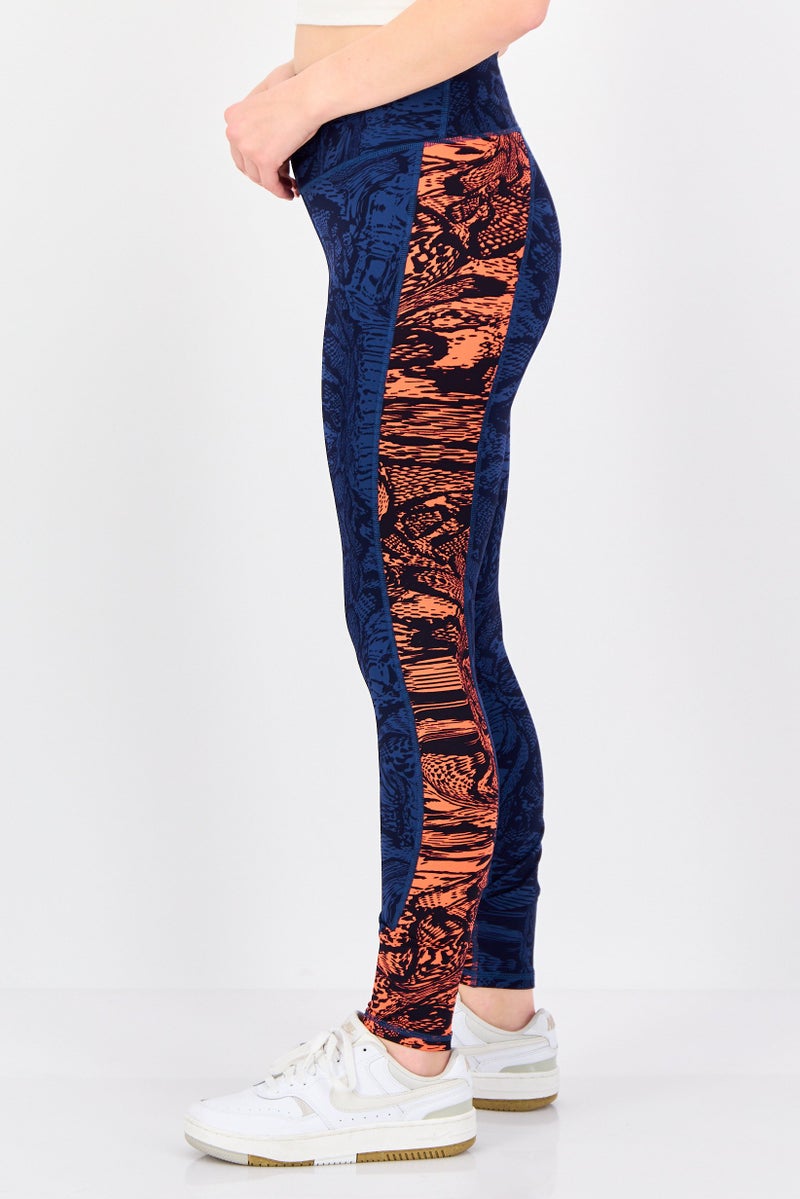 UNDER ARMOUR سراويل ليغينغز كاملة الطول للنساء، ملونة - Image 2