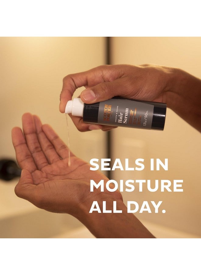 scotch porter Smooth & Shine Hair Oil For Men | Seals In Moisture, Detangles & Prevents Frizz | Free Of Parabens, Sulfates & Silicones | Vegan | 1.7Oz - Image 2