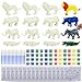 BONNYCO Safari Party Favors for Kids Painting Kit Pack 16 Jungle Goodie Bags Stuffers for Kids 35 48 Goody Bag Stuffers Pinata Filler Classroom Prizes Animal Return Gifts Birthday Party Boys - Image 2