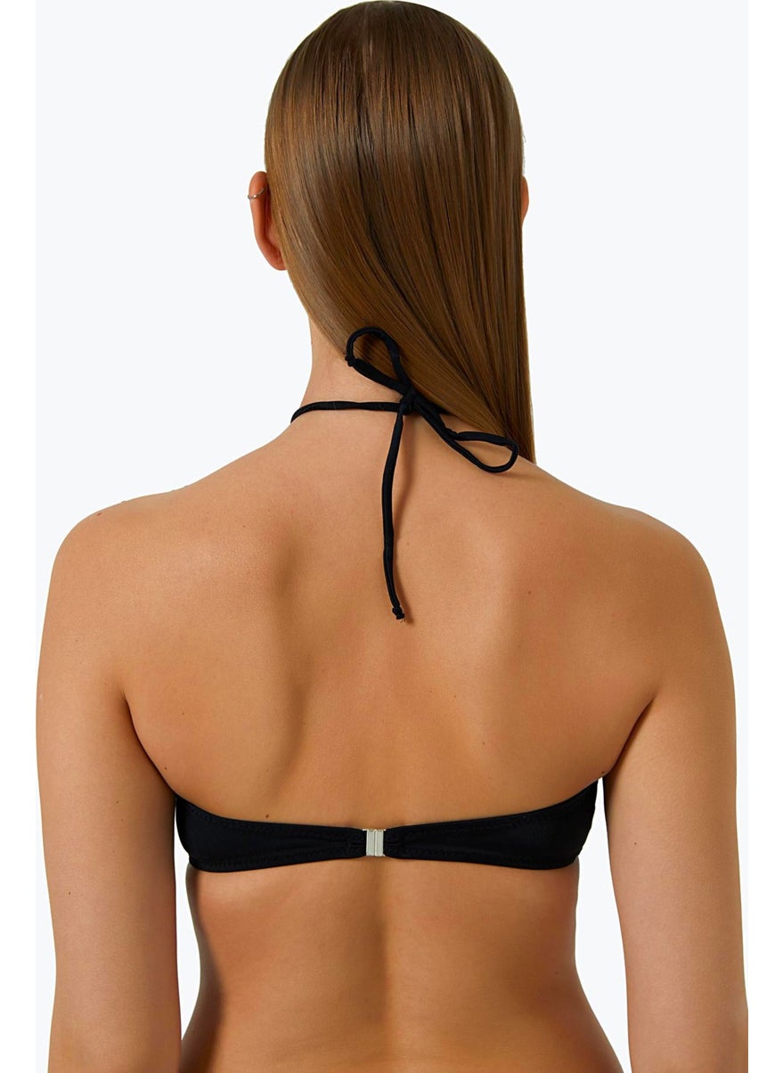 Ayyıldız 63541 Black Strapless Bikini Top  - Image 2