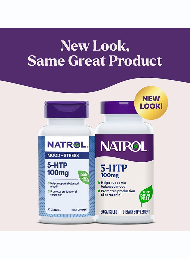 Natrol 5-Htp, Time Release, 200 Mg, 30 Tablets Packaging May Vary - Image 3