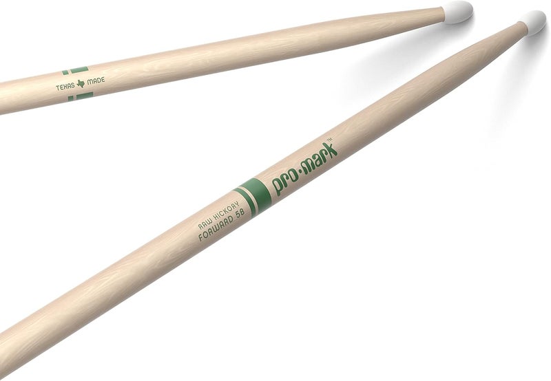 ProMark عصي الطبول برو مارك هيكوري 5B برأس نايلون - Image 1