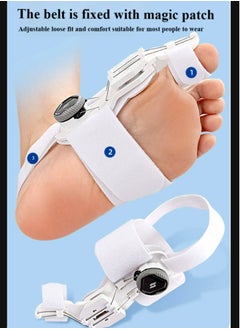 Healife Toe orthosis, toe bunion orthosis, adjustable knob suitable for men and women left and right feet  - Image 4