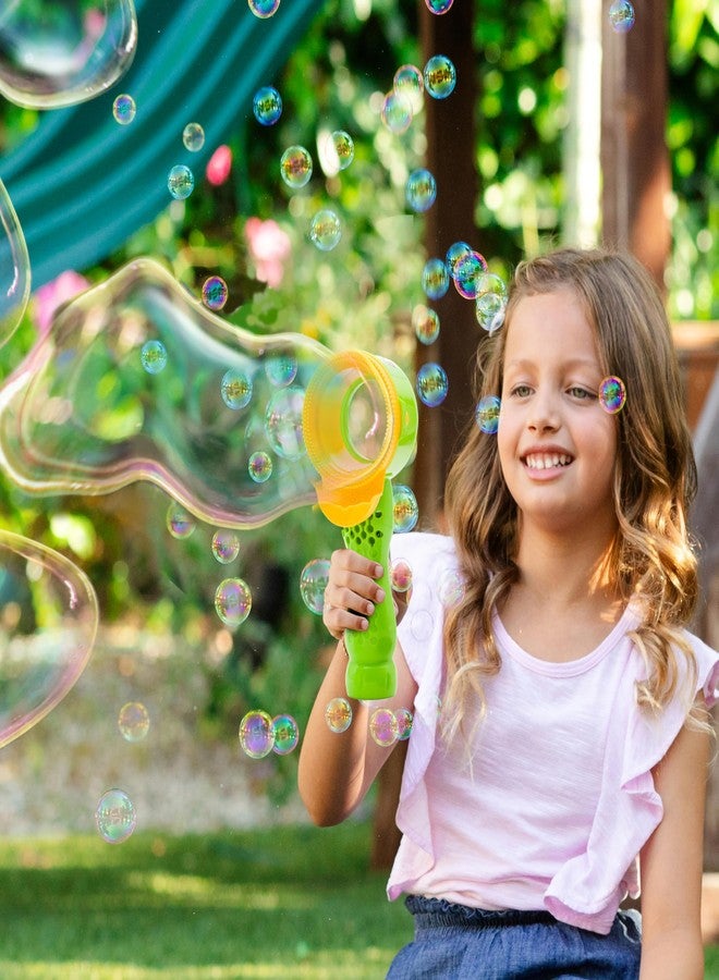 Gazillion Bubbles VorTech Wand Toy for Toddlers, Easy, Safe, Push-Button Bubble Fun, Includes 4 oz Solution and Dip Tray, Outdoor Gift for Boys and Girls, Ages 3+ - Image 2