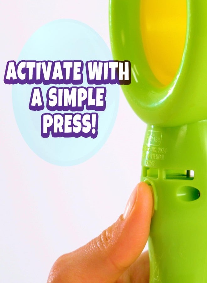 Gazillion Bubbles VorTech Wand Toy for Toddlers, Easy, Safe, Push-Button Bubble Fun, Includes 4 oz Solution and Dip Tray, Outdoor Gift for Boys and Girls, Ages 3+ - Image 5