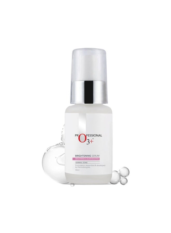 O3+‎ سيروم O3+ لتفتيح البشرة 50 مل مع سيراميد ونياسيناميد لعلاج بهتان البشرة والخطوط الدقيقة والتجاعيد | مناسب لجميع أنواع البشرة وللرجال والنساء 50 مل - Image 1