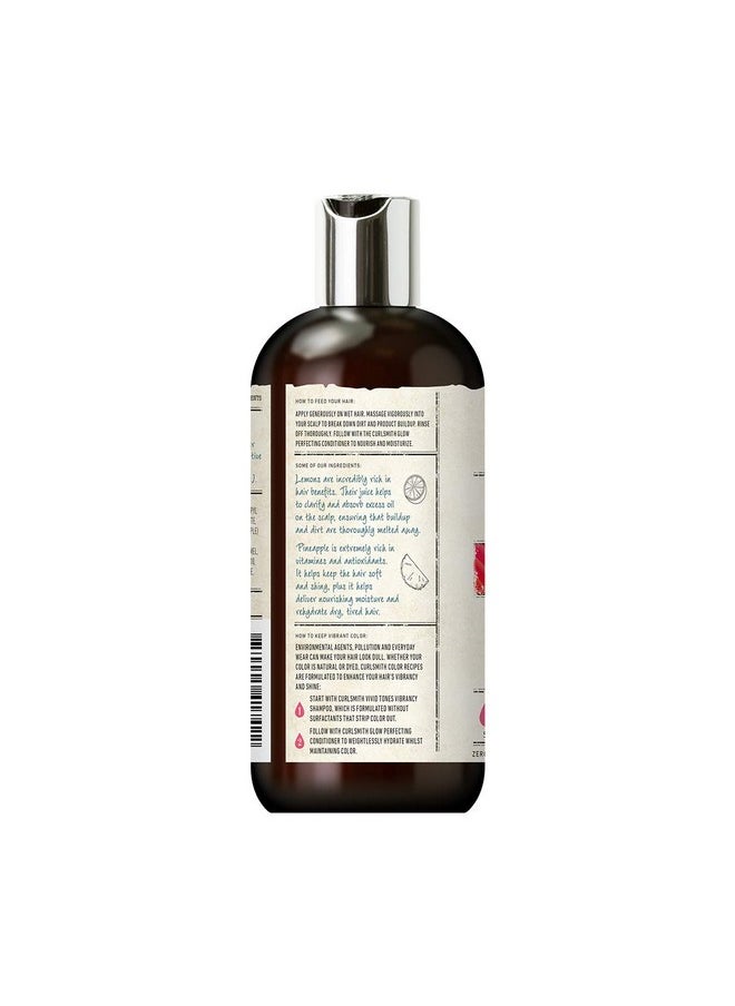 CURLSMITH Vivid Tones Vibrancy Shampoo Vegan Shampoo For All Hair Types (12Fl Oz)  - Image 4