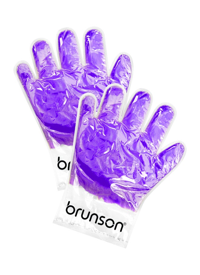 brunson 2 Pieces Nourishing Paraffin Wax Gloves - Disposable Hand Paraffin Gloves Spa Treatment - Deep Hydration And Softness - Moisturizing Manicure Gloves Wax  - Image 1