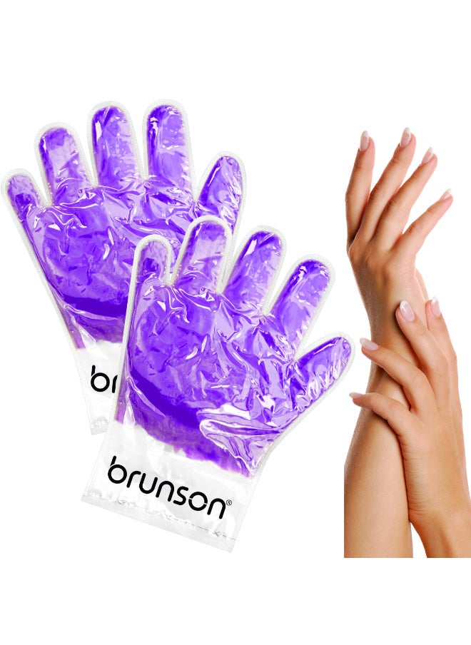 brunson 2 Pieces Nourishing Paraffin Wax Gloves - Disposable Hand Paraffin Gloves Spa Treatment - Deep Hydration And Softness - Moisturizing Manicure Gloves Wax  - Image 3