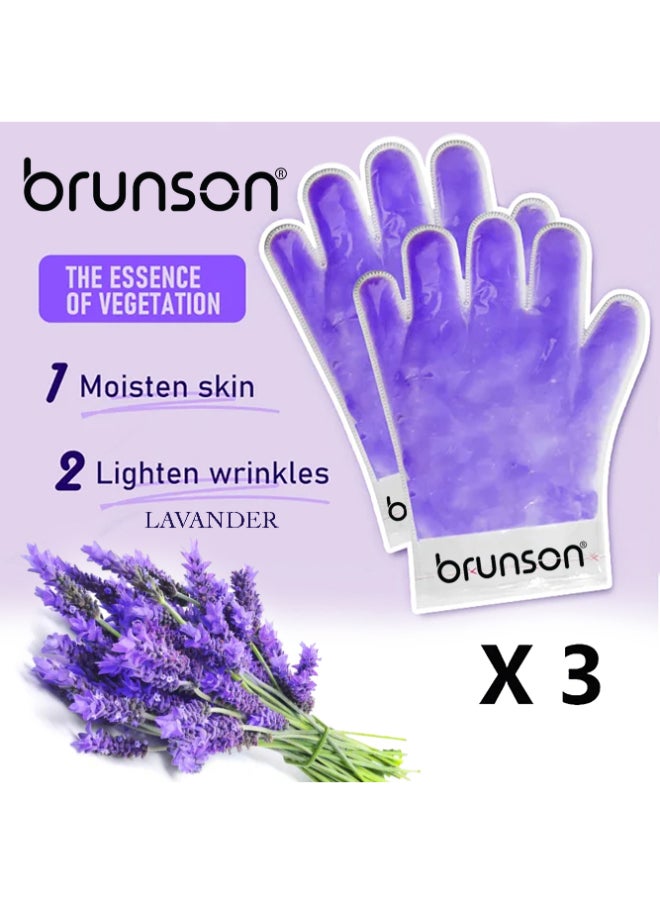 brunson 2 Pieces Nourishing Paraffin Wax Gloves - Disposable Hand Paraffin Gloves Spa Treatment - Deep Hydration And Softness - Moisturizing Manicure Gloves Wax  - Image 2