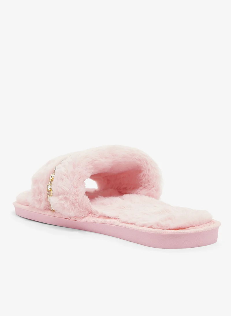 Ginger Printed Cozy Bedroom Slippers