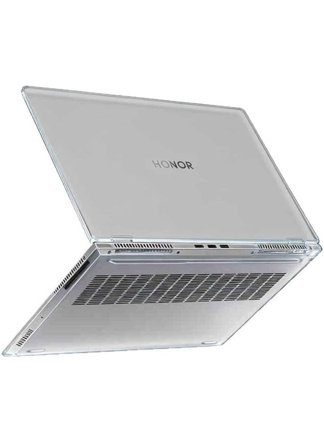 Case Compatible with Honor MagicBook Pro 16 2025 16 Inch Laptop Protective Shell Frosted Transparent Shell Cover Heat Dissipation and Anti Drop - Image 1