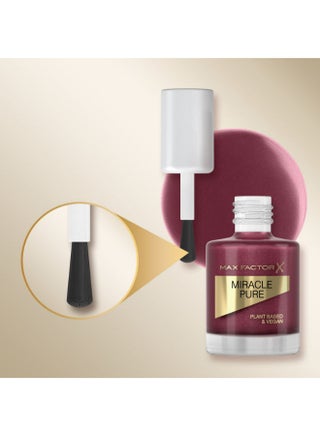 Max Factor Miracle Pure Nail Colour - 373 Regal Garnet - view 4