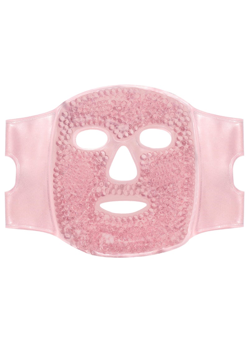 SKIN GYM SKIN GYM CryoChill Ice Beaded Face Mask, Reusable Cooling Gel Bead Mask for Puffiness and Headache Relief 