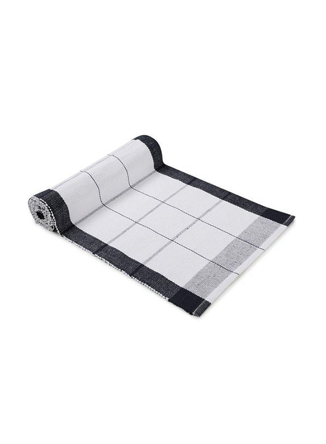 Dream Decor White checks print table runner - Image 3