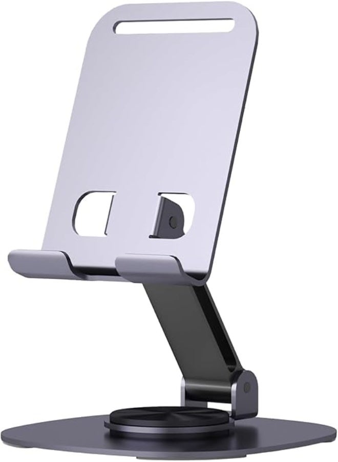 Phone Holder Zm-0114H 360 Degree Rotating Foldable  for Office and Kitchen, Adjustable Tablet Stand Suitable for All Phones - Image 1
