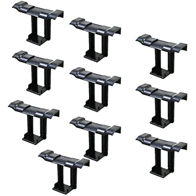 SOLAR PANEL WATER DRAIN CLIPS, CLEANING CLIPS FOR SOLAR PANEL 30 MM PACK OF 10 - Image 1