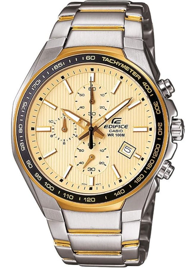 Stainless Steel Chronograph Watch EF-567SG-9AVDF