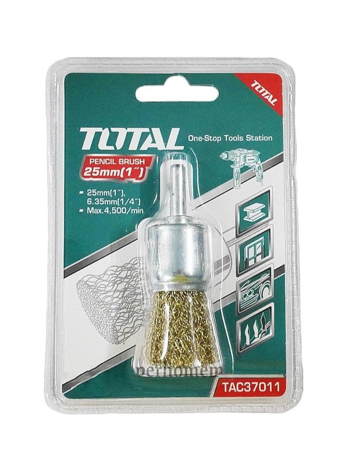 TOTAL pencil brush for drill 25 mm