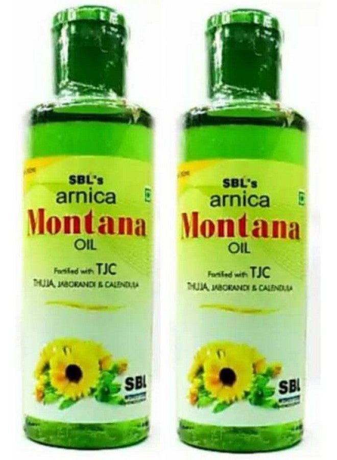 SBL Montana Hair Oil [Pack of 2] [200 MLX2 ,400ML] Hair Oil (400 ml)