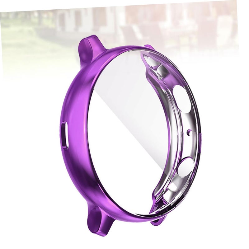 Purple TPU Protective Case Cover for Watch Active Easy Installation Scratch Resistant - Image 5