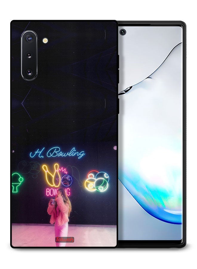 Tolwak Samsung Galaxy Note 10 Protective Case Cover Bowling Lover - Image 1