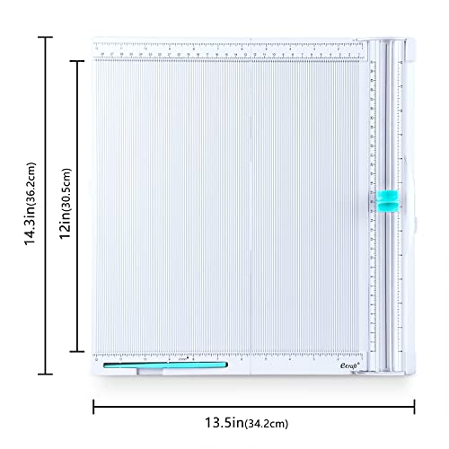 Ecraft Paper trimmer Scoring Board: 12 x12 inch craft paper cutter - folding & Scorer for cover of book & Gift box and Photo etc - Image 2
