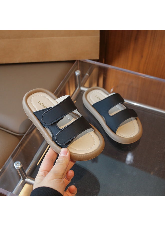 Korean Casual Soft-soled Children's Sandals And Slippers Children's Outdoor Summer New Beach Shoes