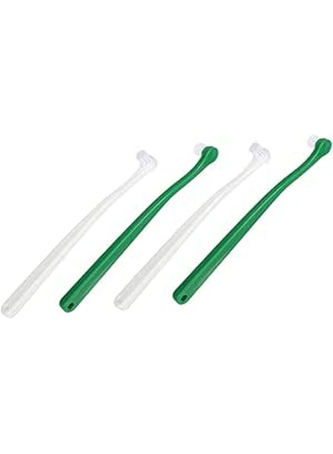 4Pcs Soft Bristle Cat Toothbrush For Teeth Cleaning Small Dogs Pet Dental Care - Image 1