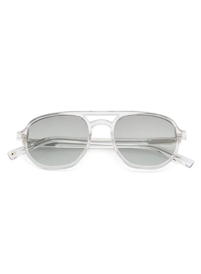 John Jacobs JJ Tints Full Rim Square Frame Polarized &amp; UV Protected Sunglasses JJ S13312 - 53mm - Transparent