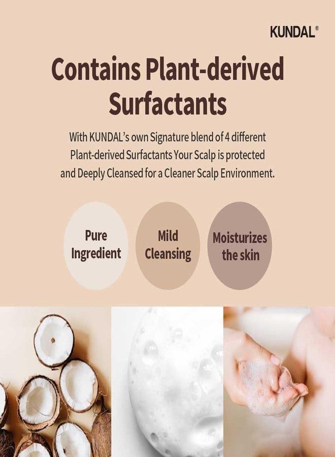 KUNDAL Honey&Macadamia Hydro-Intensive Moisture Premium Nature Hair Shampoo [Blackberry Bay] Sulfate Free, Macadamia Oil for Damaged Hiar care, Deep Clean & Hydration 1,000ml (300ml x2ea) - Image 5