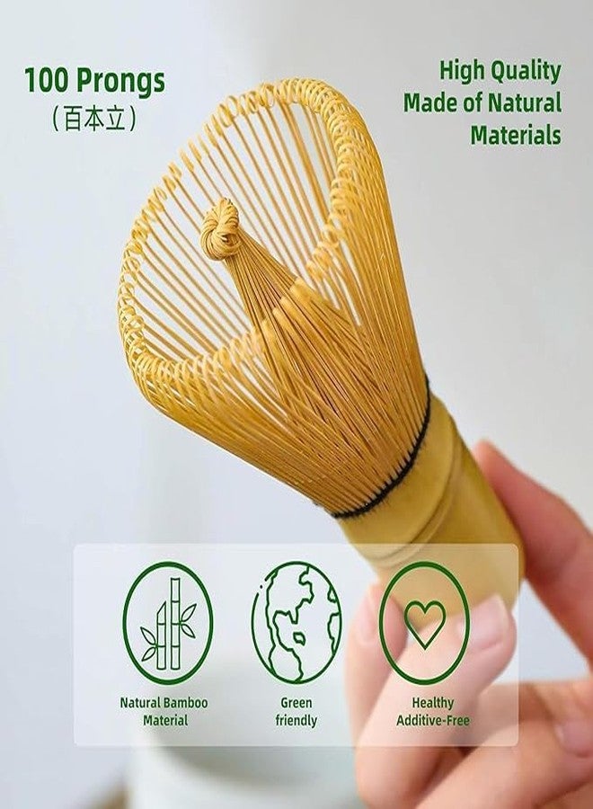Tirth shop Matcha Whisk Set – Japanese Matcha Tea Set with Bamboo Whisk for Matcha, Matcha Whisk Holder, Matcha Kit & Scoop – Traditional Matcha Set for Macha Lovers - Image 5