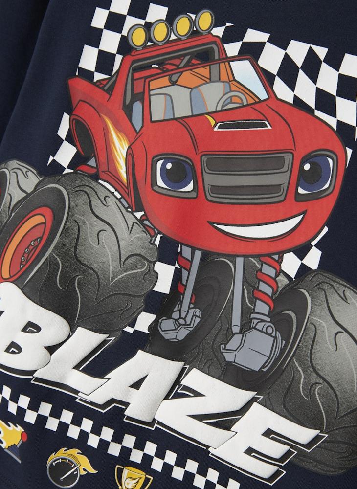 NAME IT KIds Printed Crew Neck T-Shirt - Image 4