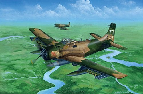 Trumpeter A1J AD7 Skyraider Aircraft Model Kit (1/32 Scale) - Image 2
