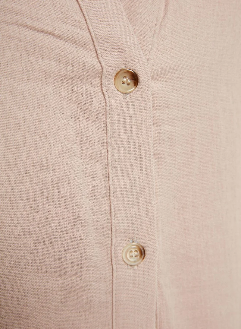 trendyol Button Detail Knitted Playsuit
