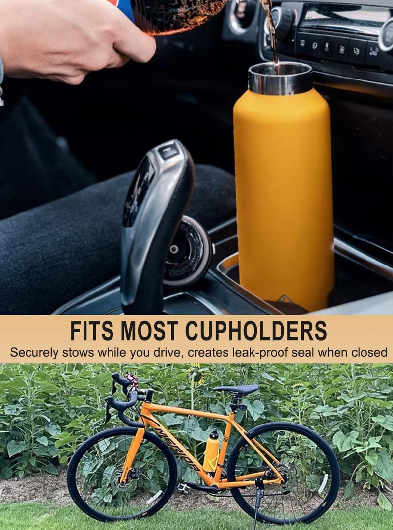 RevoMax 20oz Insulated Water Bottle, One-Hand Open Design, Vacuum Stainless Steel Water Bottles, Keep 36H Cold/18H Hot, Leakproof and BPA Free, Sports Flask for School,Travel, Gym - Image 5