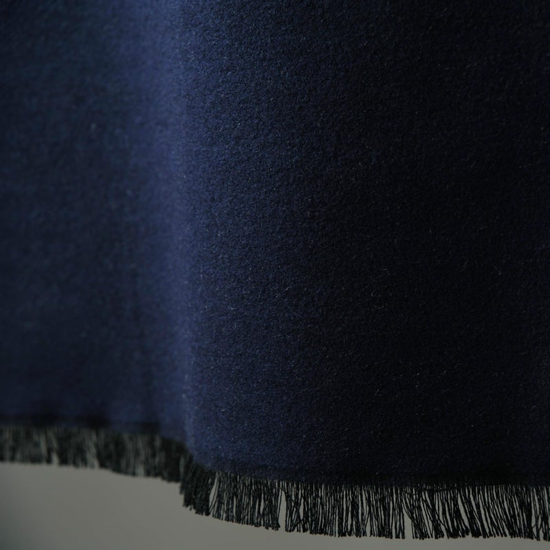 CUDDLE DREAMS Men's Silk Scarves for Winter, 100% Mulberry Silk Brushed, Luxuriously Soft & Warm (Solid Navy) - Image 5