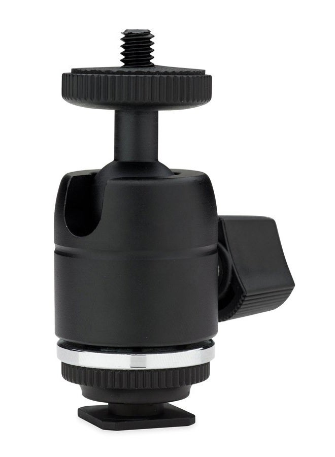 Kupo Mini Ball Head with Hot Shoe Adapter (KG010011) - Image 1