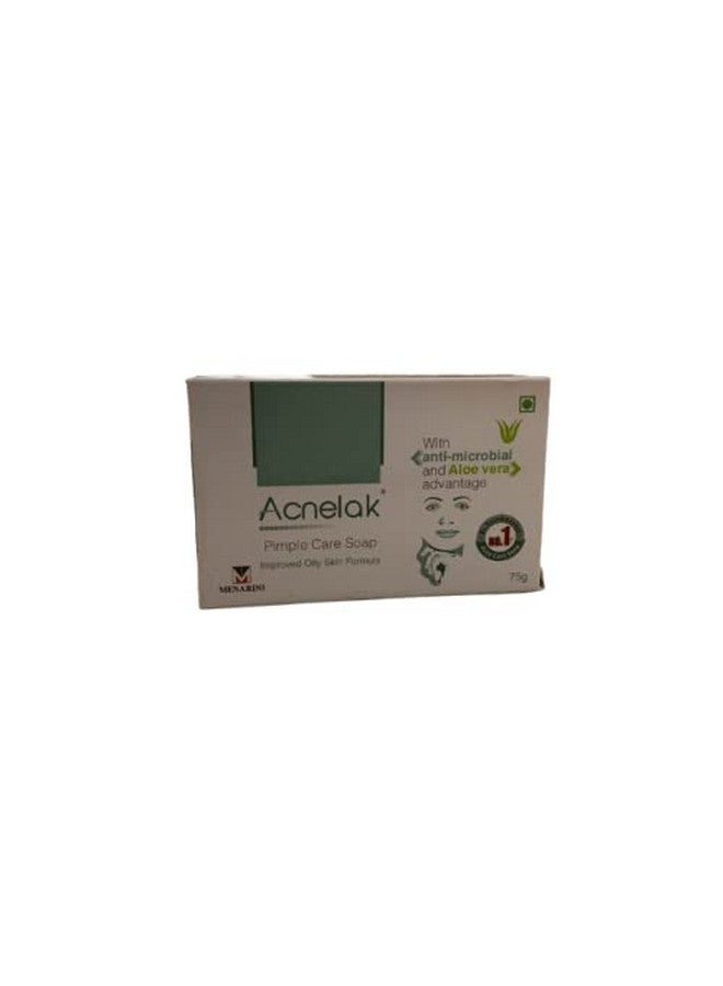 BREEMETIC Acnelak Pimple Care Soap With Aloevera Advantage | Acne care Soap (PACK OF 2) - Image 2