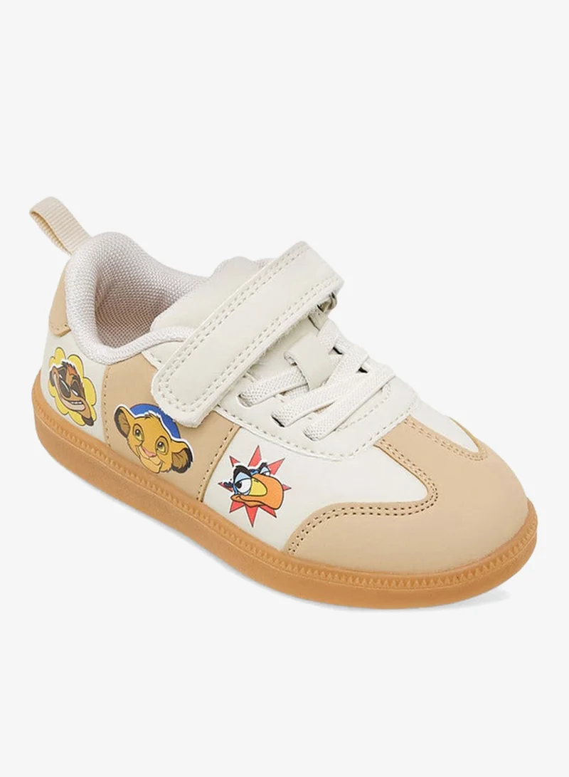 Disney Boys Hook & Loop Ankle Sneakers